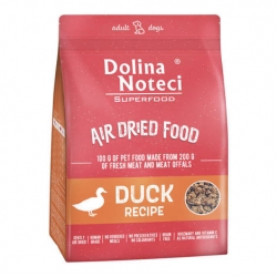 DOLINA NOTECI SUPERFOOD AIR DRIED FOOD Dolina Noteci Superfood Danie z kaczki karma suszona dla psa 1 kg